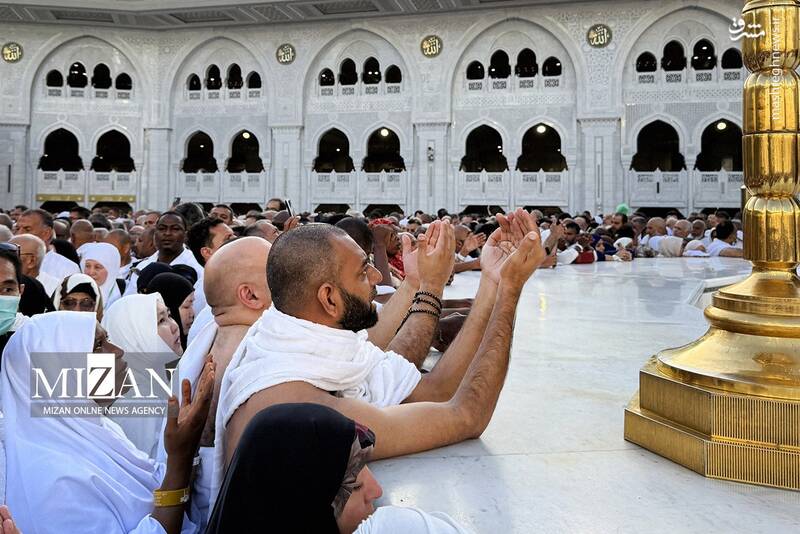 عکس/ حال و هوای زائران در مسجدالحرام