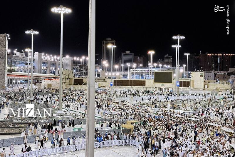 عکس/ حال و هوای زائران در مسجدالحرام