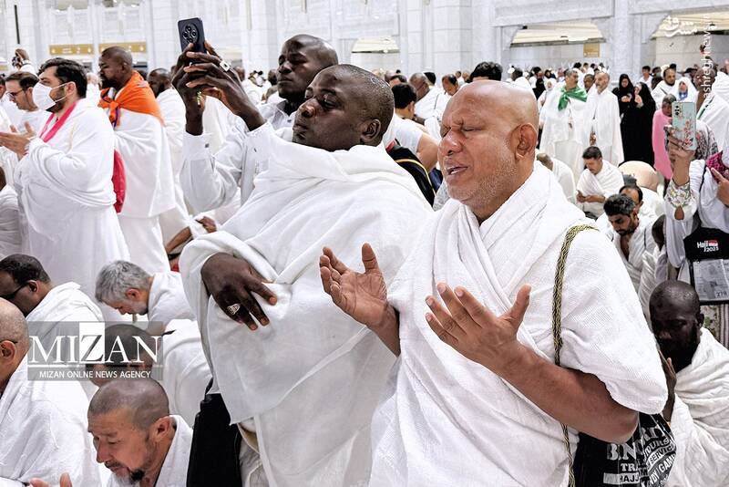 عکس/ حال و هوای زائران در مسجدالحرام