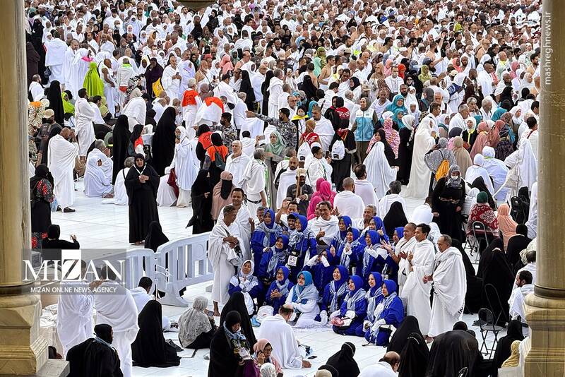 عکس/ حال و هوای زائران در مسجدالحرام