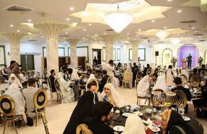 عکس / ششمین ازدواج دانشجویی دانشگاه جامع امام حسین (ع)