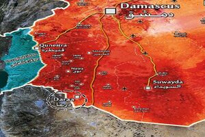 تیراندازی به یک پایگاه نظامی رژیم صهیونیستی در جنوب سوریه