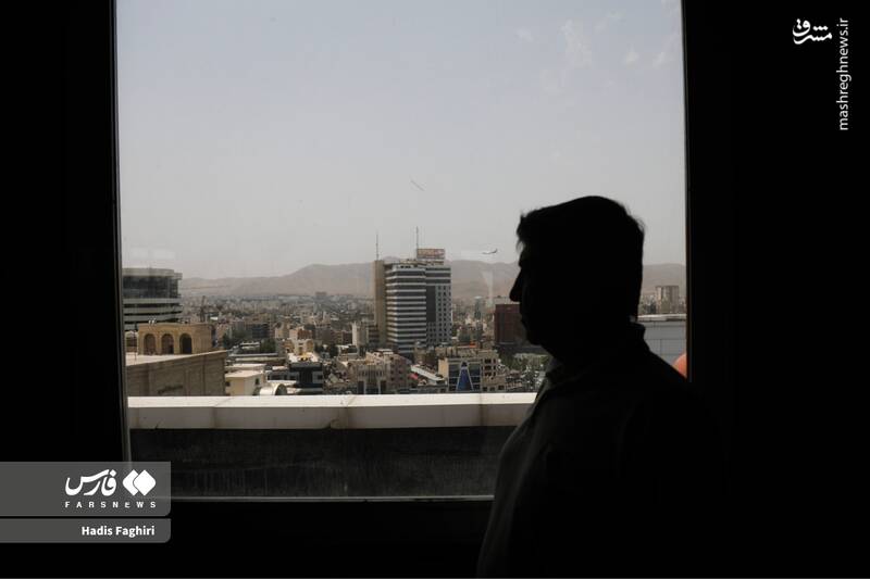عکس / مشهد غرق در آلودگی 11