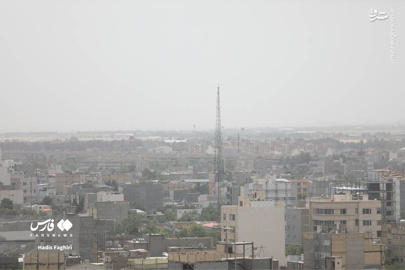 عکس / مشهد غرق در آلودگی 4