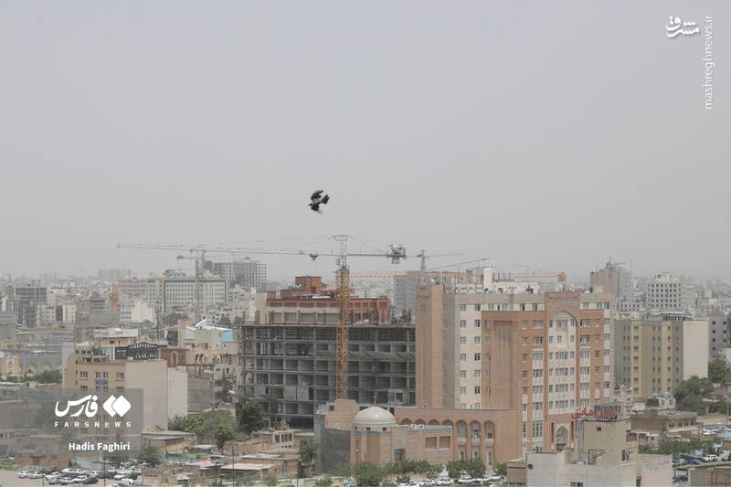 عکس / مشهد غرق در آلودگی 3