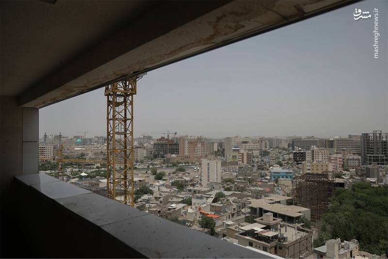 عکس / مشهد غرق در آلودگی 9