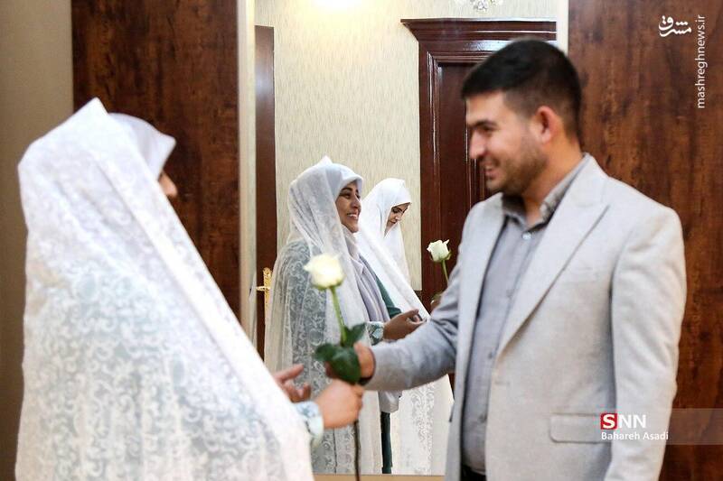 عکس / ششمین ازدواج دانشجویی دانشگاه جامع امام حسین (ع) 39