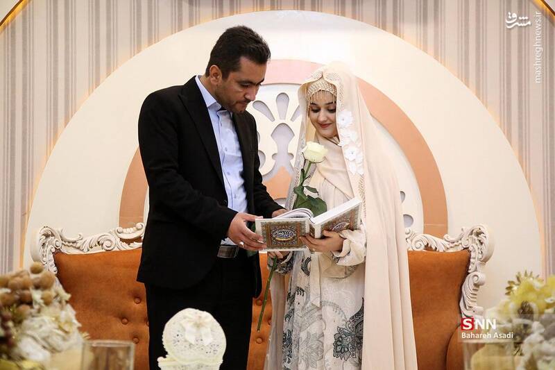 عکس / ششمین ازدواج دانشجویی دانشگاه جامع امام حسین (ع) 35