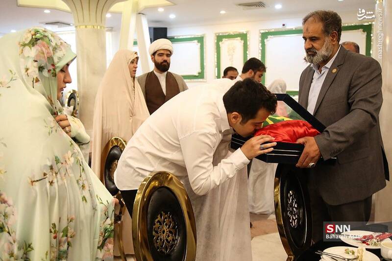 عکس / ششمین ازدواج دانشجویی دانشگاه جامع امام حسین (ع) 21