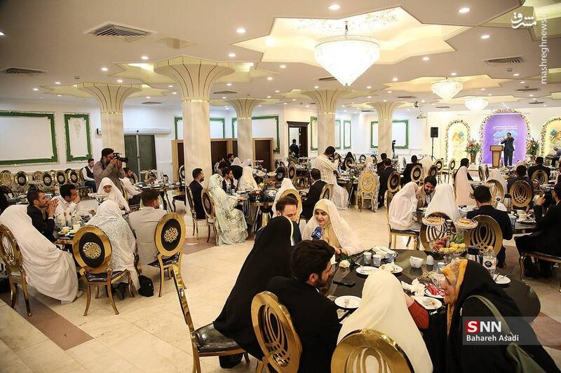 عکس / ششمین ازدواج دانشجویی دانشگاه جامع امام حسین (ع) 9