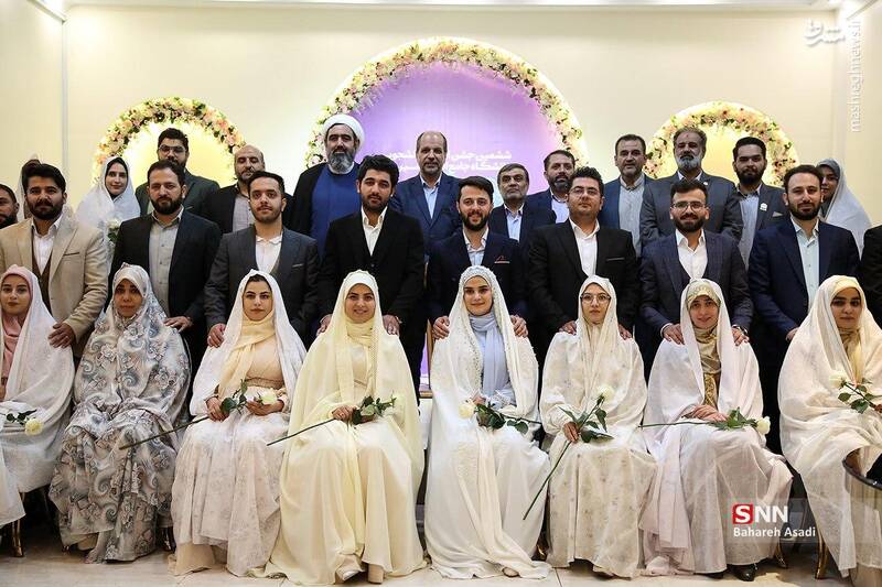 عکس / ششمین ازدواج دانشجویی دانشگاه جامع امام حسین (ع) 40