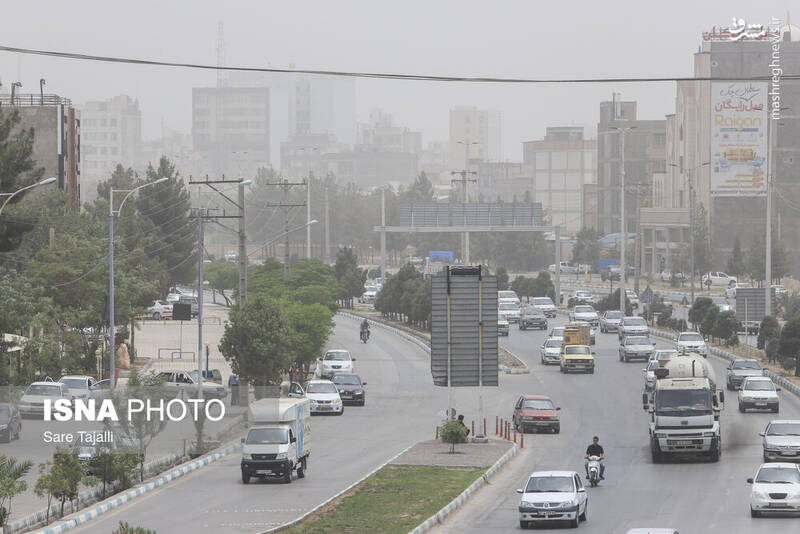 عکس / آلودگی هوا در کرمان 4