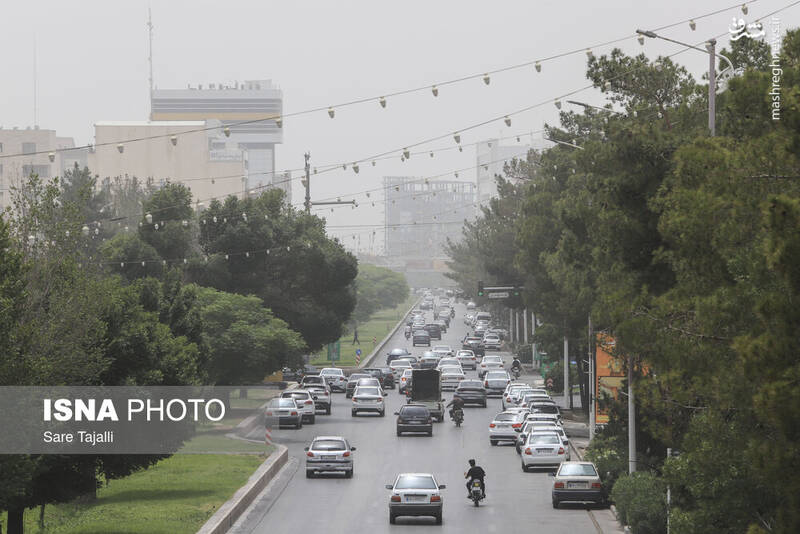 عکس / آلودگی هوا در کرمان