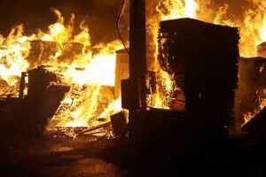 یک کشته و 7 مصدوم در انفجار مخزن گاز در فولاد خالدآباد