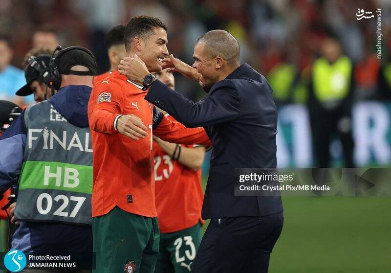 عکس/ جشن قهرمانی پرتغال در لیگ ملتهای اروپا