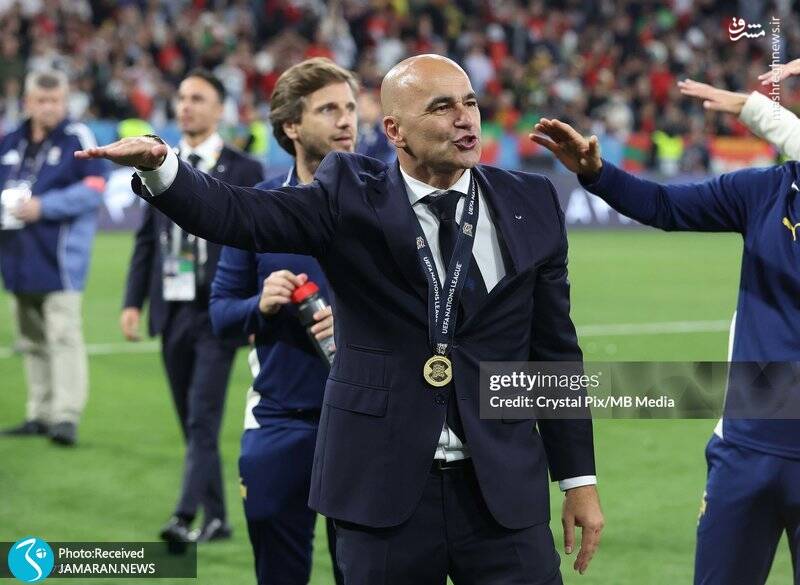 عکس/ جشن قهرمانی پرتغال در لیگ ملتهای اروپا