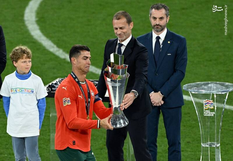 عکس/ جشن قهرمانی پرتغال در لیگ ملتهای اروپا