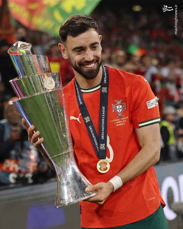 عکس/ جشن قهرمانی پرتغال در لیگ ملتهای اروپا