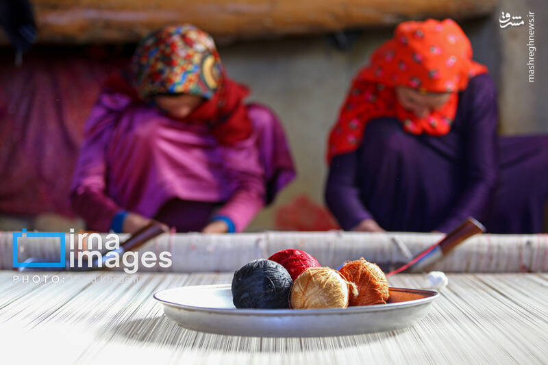 عکس / ابریشم جرگلان؛ از پیله تا فرش ترکمن 32