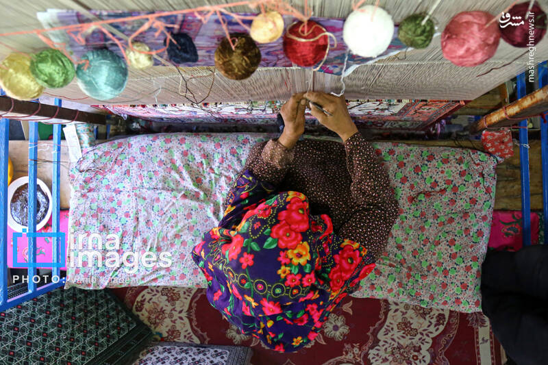 عکس / ابریشم جرگلان؛ از پیله تا فرش ترکمن 3