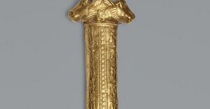 تصویری دیده نشده از دسته شمشیر هخامنشی