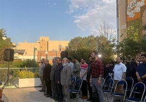 رونمایی از یادبود خبرنگاران شهید غزه در خانه روزنامهنگاران