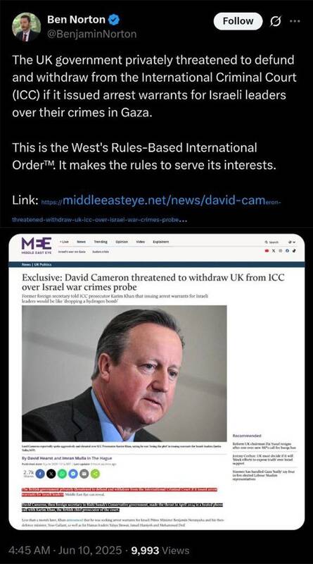 جلوهای از نظم بینالمللی مبتنی بر قوانین غرب