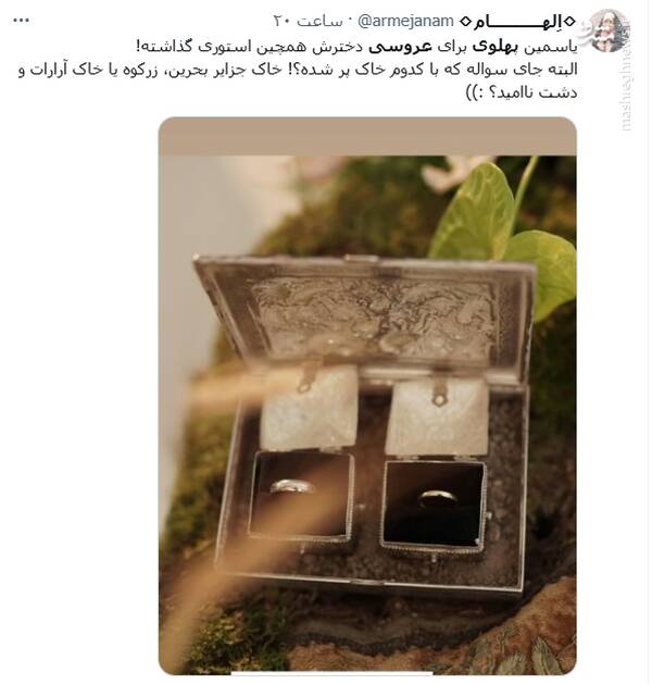 خرج این عروسی از جیب ایرانیان پرداخت شد 8