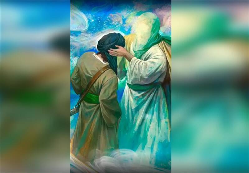 پيامبر،عمامه،علي،امام،سياه،امامت،غدير،منابع،سر،ماجرا،اهل،معن ...