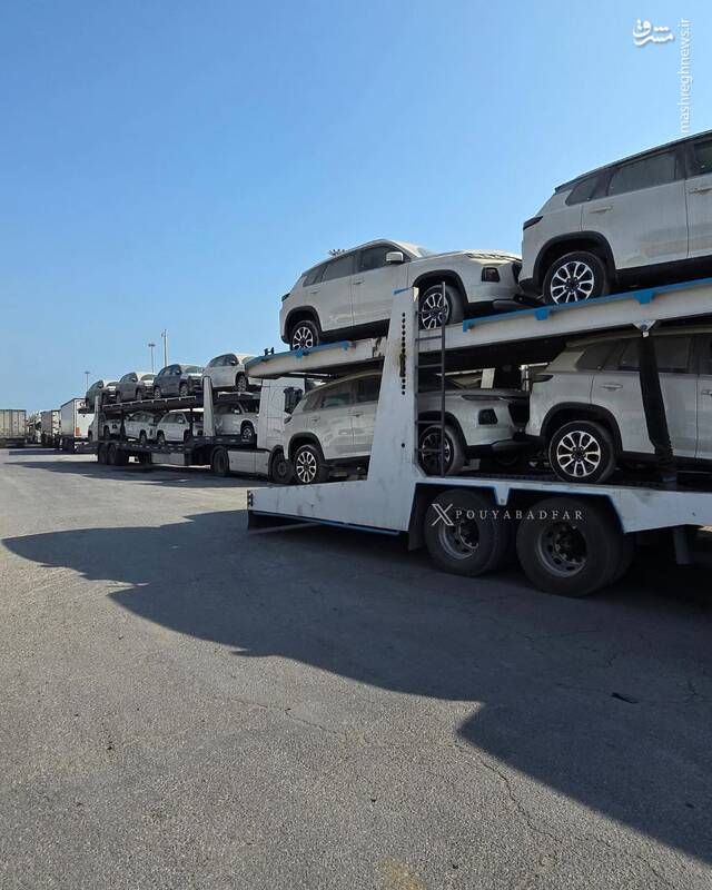 ترخیص 3000 خودروی وارداتی از بندر شهید رجایی با دستور قضایی + عکس 3