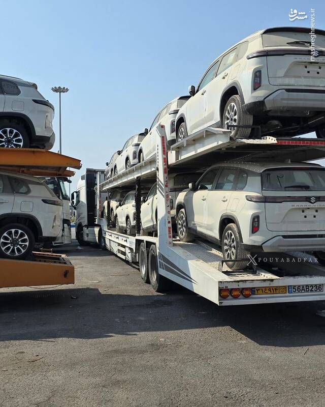 ترخیص 3000 خودروی وارداتی از بندر شهید رجایی با دستور قضایی + عکس 4