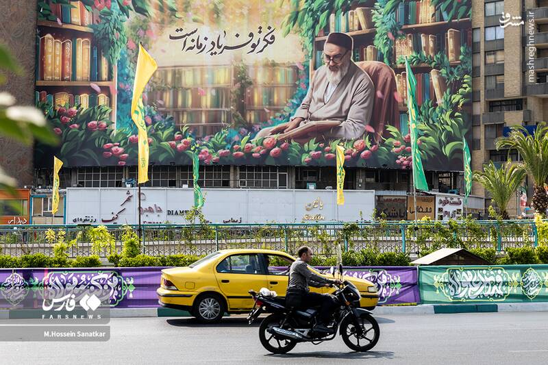 عکس / تهران در انتظار جشن بزرگ غدیر