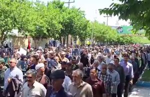 فیلم / راهپیمایی مردم خراسان‌شمالی در محکومیت جنایت رژیم صهیونیستی