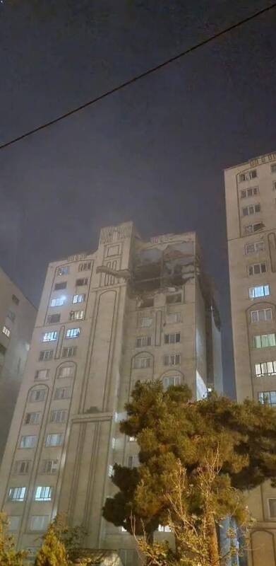 تصاویری از خانه های ویران شده در مناطق مختلف تهران