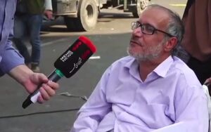 فیلم / جانباز 70 درصد خطاب به اسرائیل: ما در صحنه هستیم