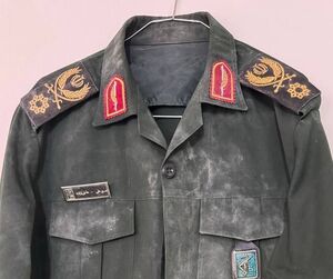لباسی که شهید حاجی‌زاده هنگام شهادت به تن داشت