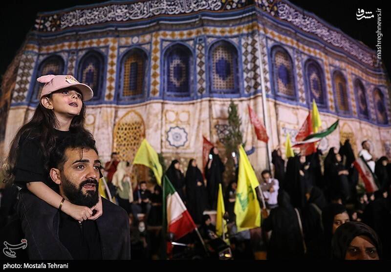 عکس / شادی مردم تهران پس از عملیات وعده صادق 3 8