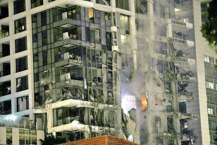 بلایی که موشکهای ایرانی بر سر تلآویو آوردند +فیلم و عکس