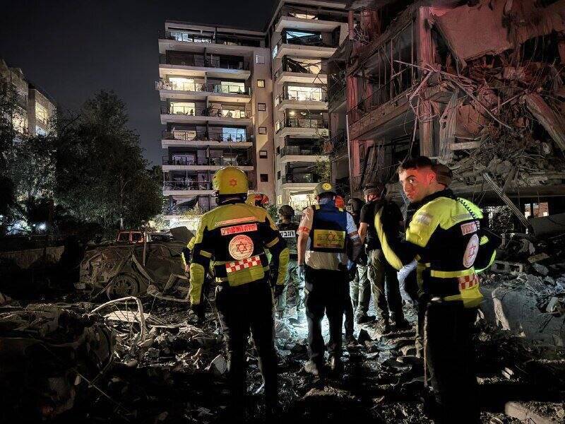 بلایی که موشکهای ایرانی بر سر تلآویو آوردند +فیلم و عکس