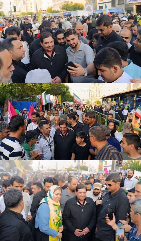 راهپیمایی میلیونی مردم در روز عید غدیر/ صهیونیستها در پناهگاه، ایرانیها در خیابان +عکس و فیلم