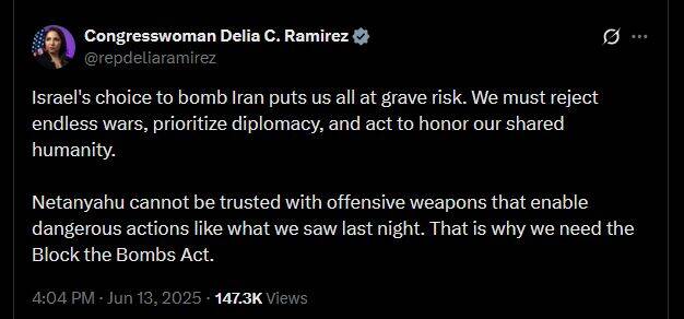 موضع نمایندگان کنگره آمریکا علیه جنگافروزی نتانیاهو و همراهی ترامپ/ اعتراض سیاستمداران آمریکایی: نباید دنبالهرو جنگطلبی نتانیاهو باشیم! +عکس