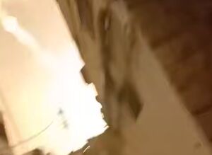 قطع برق همزمان با اصابت مستقیم موشک ایرانی در تل‌آویو