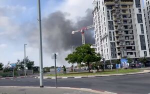 اصابت موشک ایران به تل‌آویو