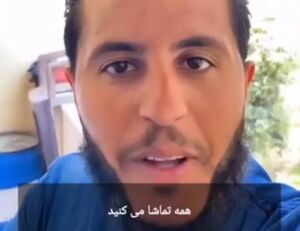پیام جوان فلسطینی به کسانی که ضد ایران سخن می‌گفتند