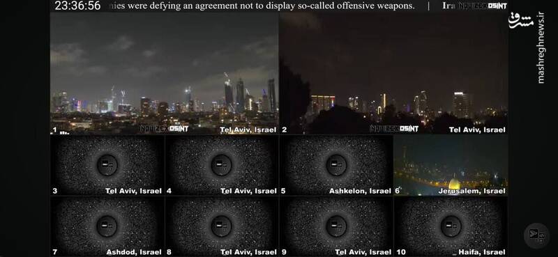 آغاز موج نهم حملات ترکیبی پهپادی و موشکی ایران به دشمن صهیونیستی +عکس و فیلم