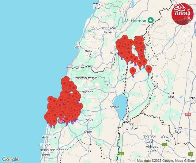 موج دهم حملات ایران به سرزمینهای اشغالی/ با شلیک موشکهای بالستیک، آژیر خطر در سراسر فلسطین اشغالی به صدا درآمد +عکس و فیلم