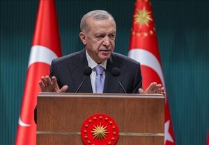 اردوغان: دفاع از خود حق مشروع ایران است