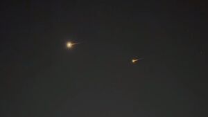 ‌موشک ها در آسمان اسرائیل