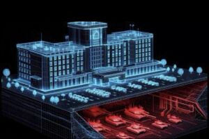 ویدئو گرافیکی شبیه سازی شده از بیمارستان سوروکا