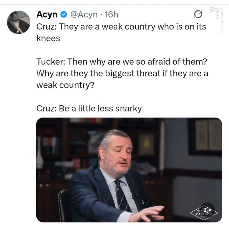 نماینده کنگره: چرا از ایران میترسید؟